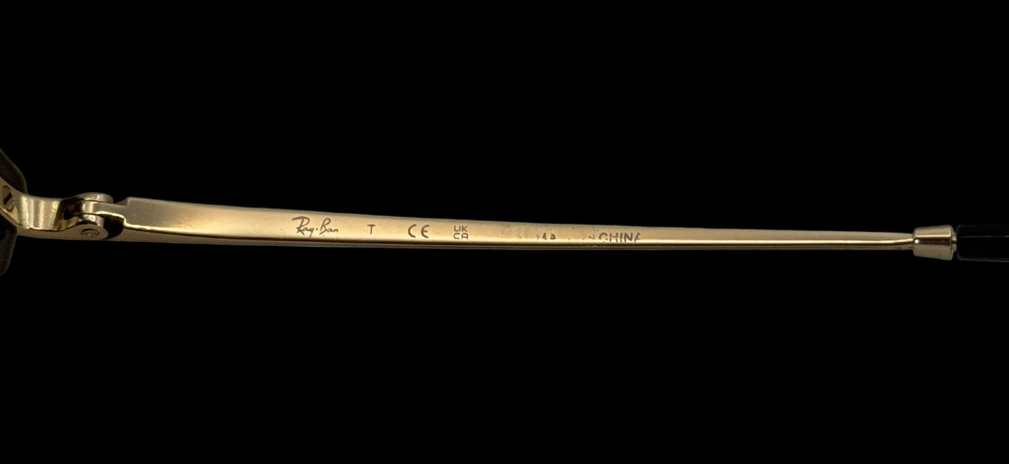 Ray-Ban RB3731 Anh GeometricLight GoldSunglasses Bio-Based 66-15 145 3N Gold/Grey