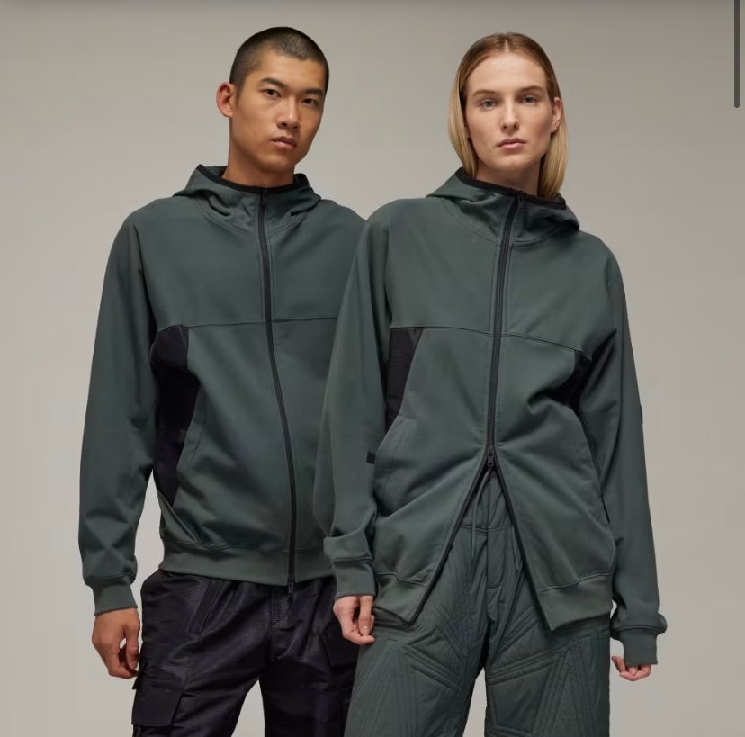 💯 % Authentic Y-3 STRETCH TERRY ZIP HOODIE IP7669 US S