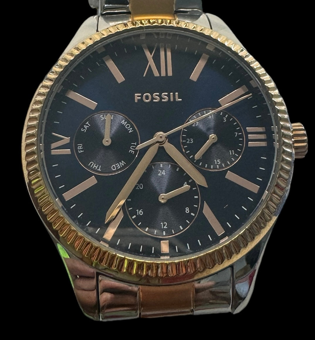 FOSSIL Two-Tone Stainless Steel Watch