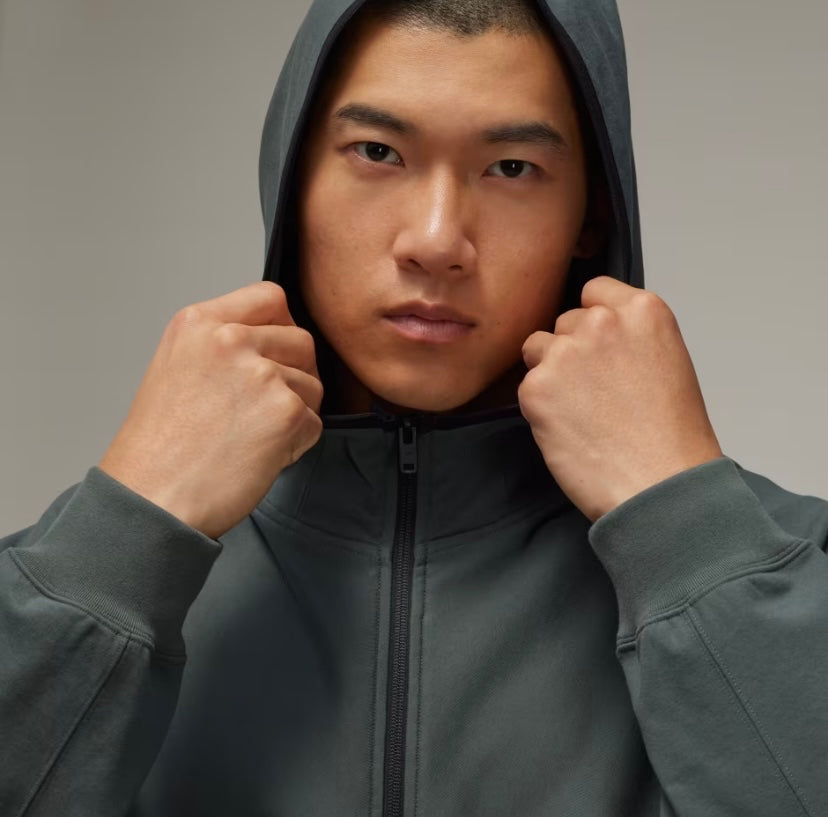 💯 % Authentic Y-3 STRETCH TERRY ZIP HOODIE IP7669 US S