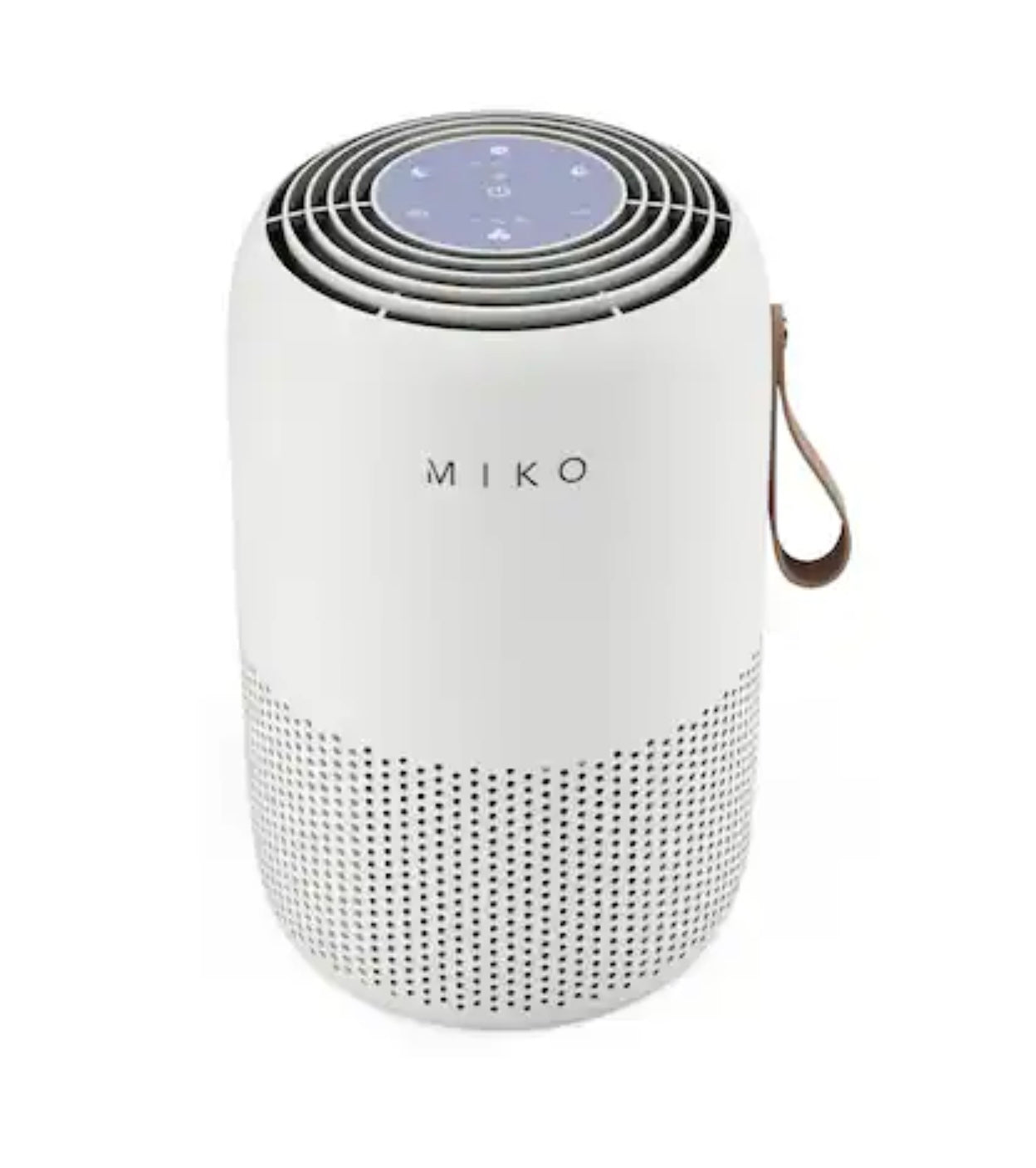 Miko - Smart Air Purifier with App Control – H13 True HEPA, 3-Stage Filtration, Covers 770 sq. ft., Ultra Quiet, for Home - White
