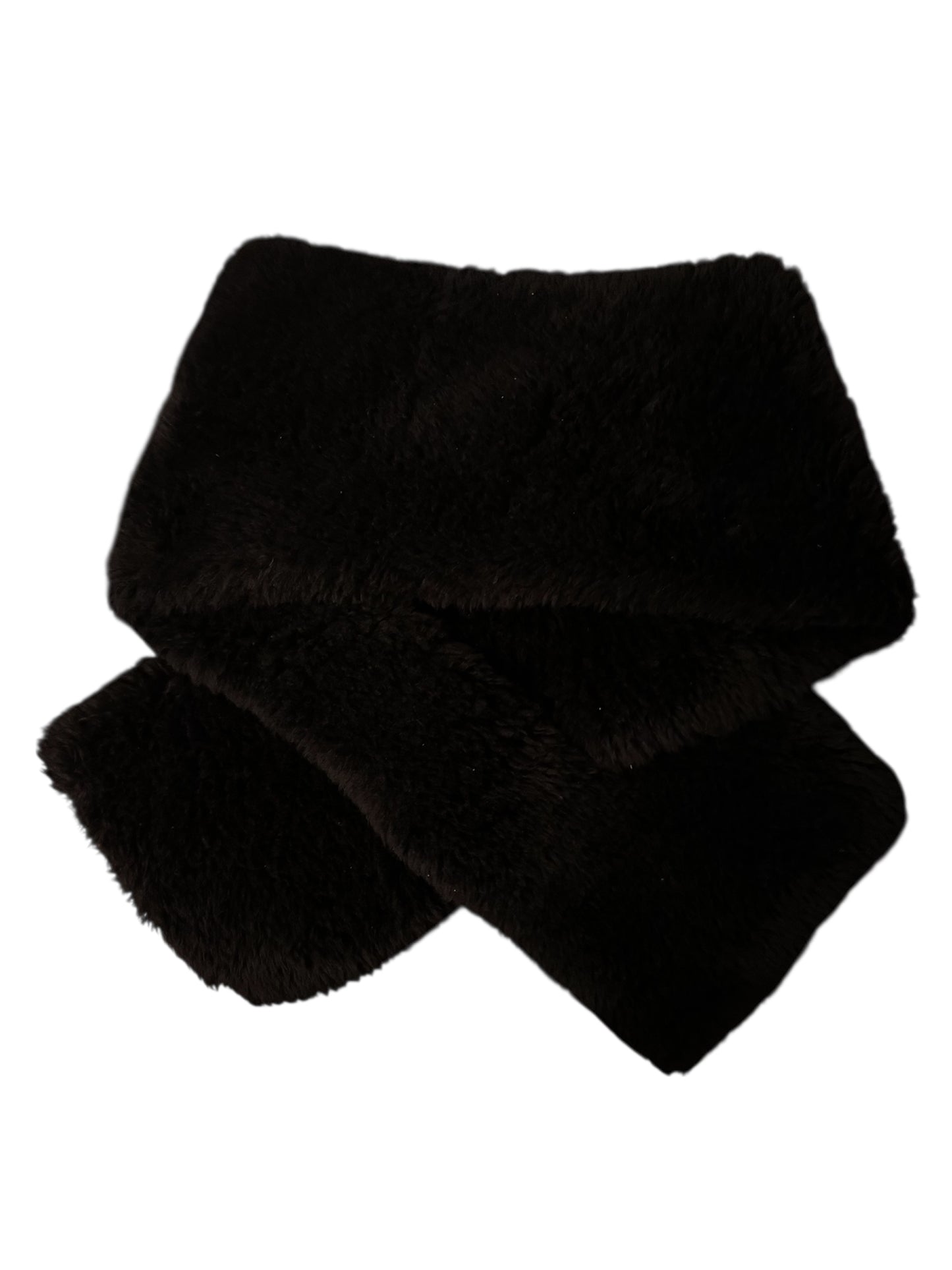 Jayla Wool-blend Faux Fur Scarf