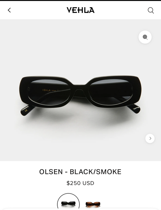 VEHLA OLSEN VS100 - BLACK/SMOKE 22I 51-18 140