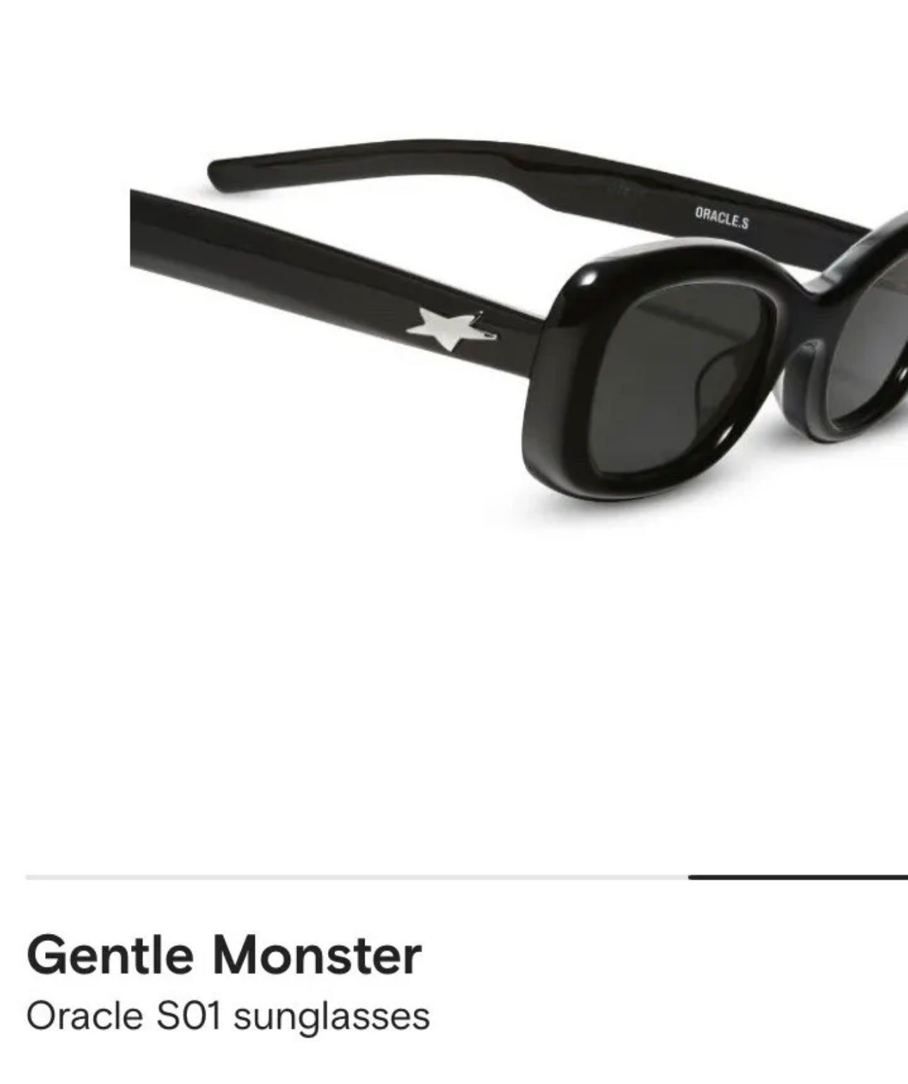 💯 % Authentic GENTLE MONSTER ORACLE.S Bold sunglasses 50 24 148