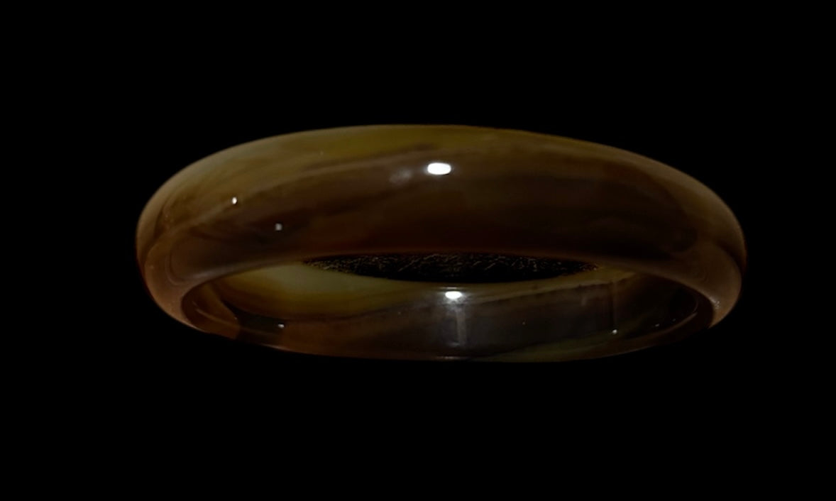 High-quality gold Stone bracelet jade cat's eye cornucopia to relieve stress and bring wealth and peace