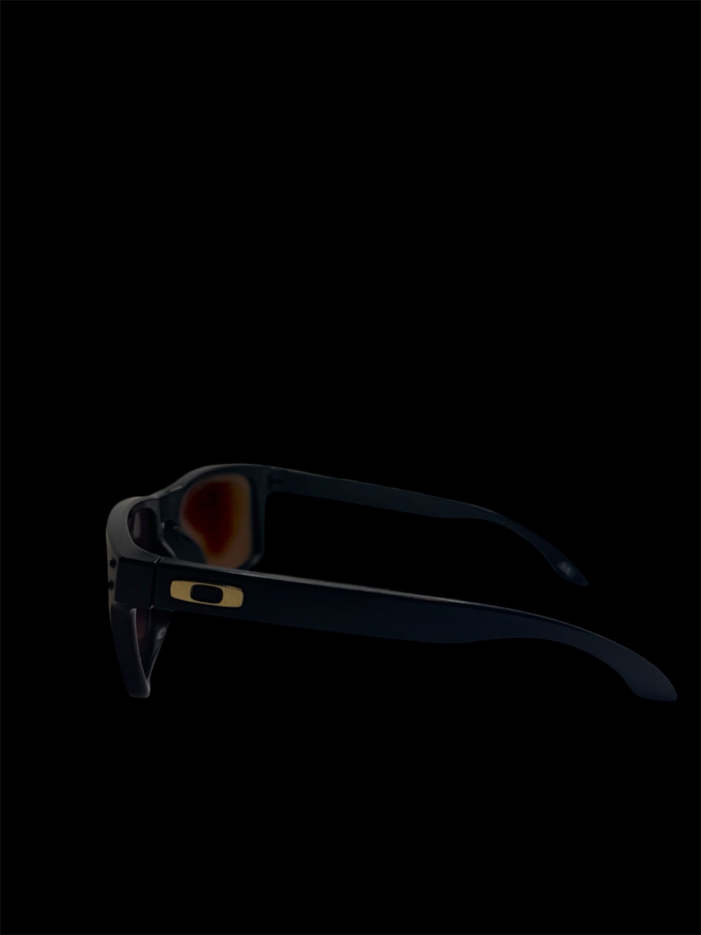 Oakley Holbrook™ OO9417 Sunglasses Black/Prizm Ruby Polarized Gold Logo