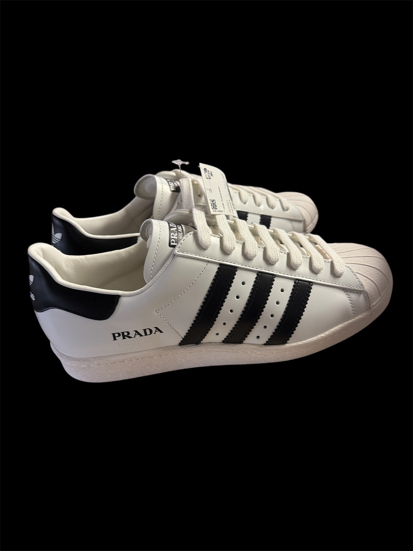 Adidas Prada x Superstar 'White Black' US 8.5 FW6680 Unisex