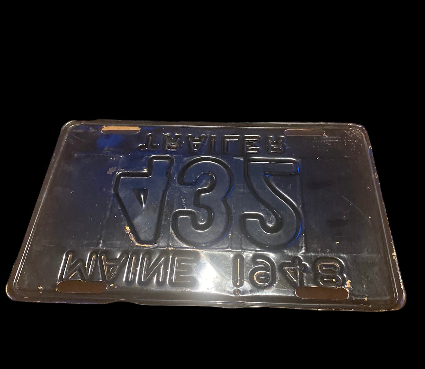 1948 MAINE TRAILER LICENSE PLATE