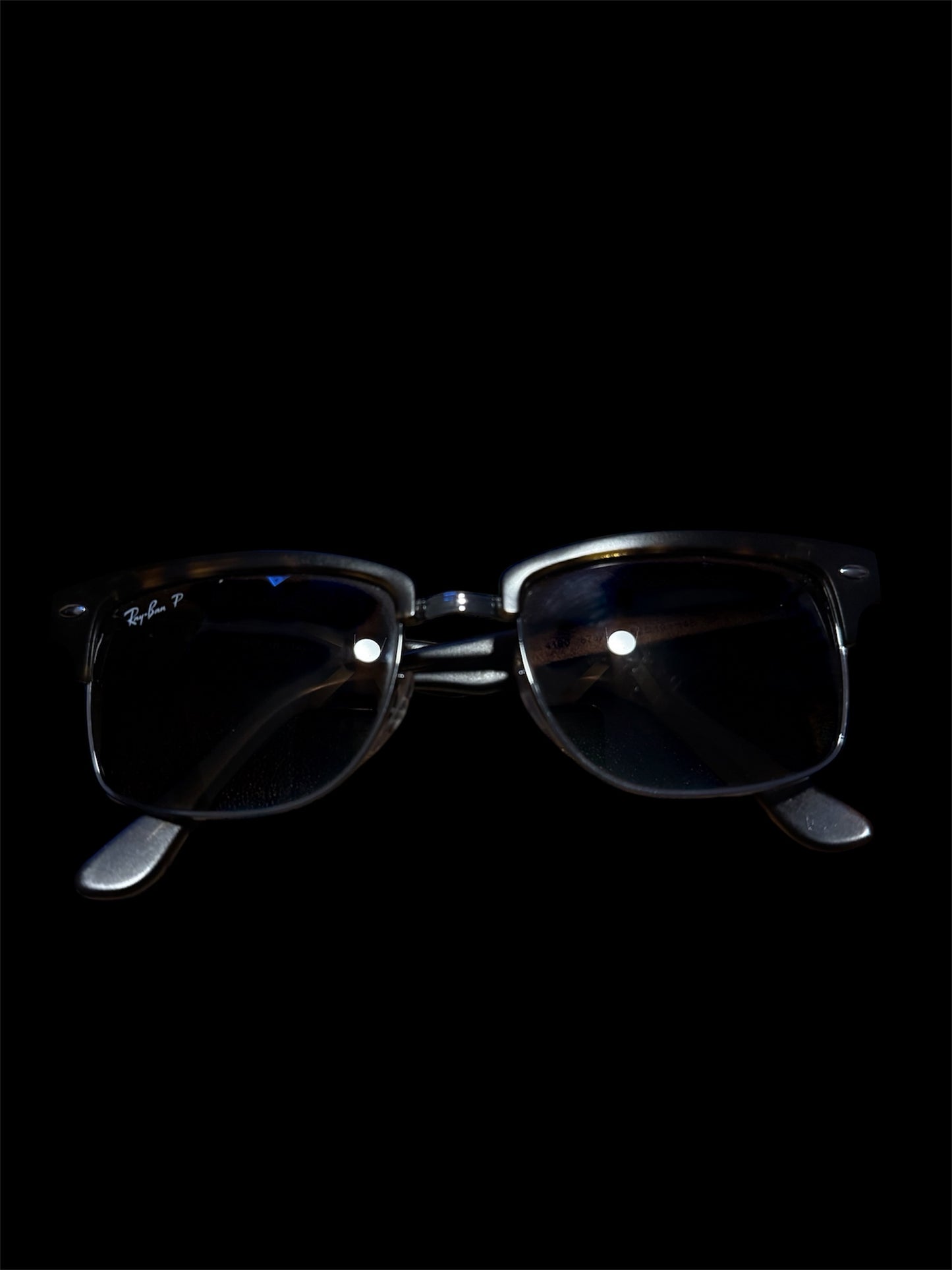 Ray-ban NEW CLUBMASTER Rb4190 878/M2 52-19 145 3P Made in Italy Havana/Brown Polarized Sunglasses