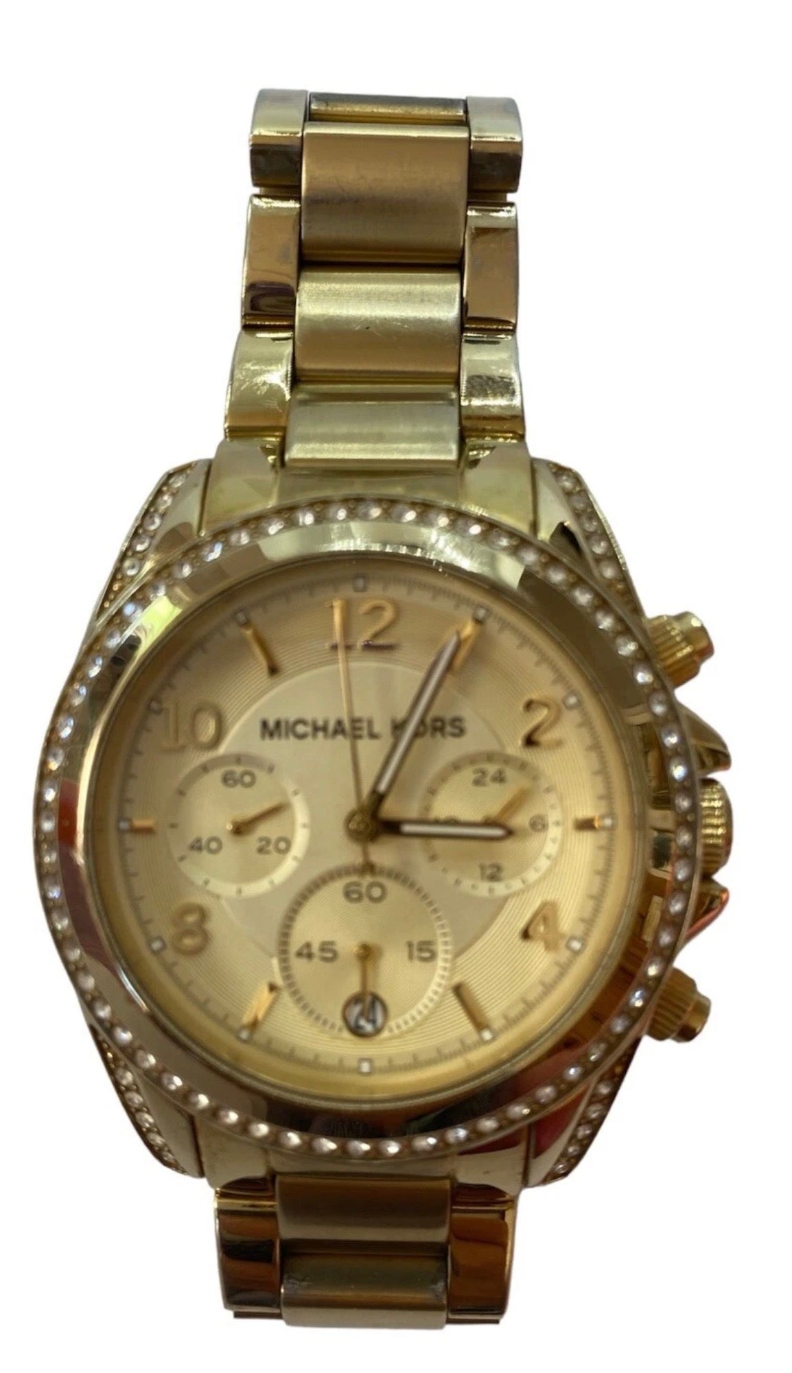 Michael Kors Blair Gold Women Wristwatch Mk5166