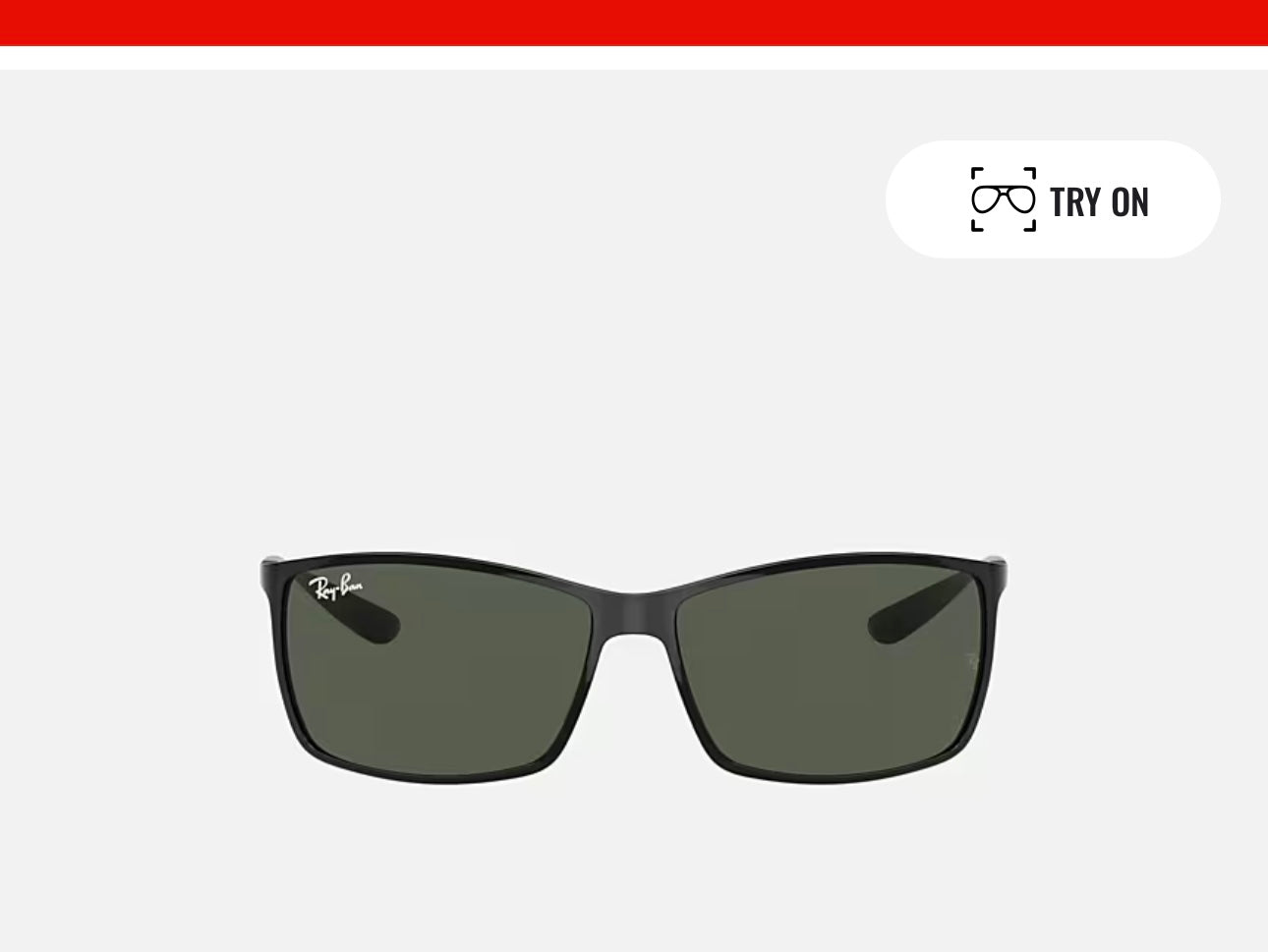 💯% Authentic RAY-BAN RB4179 LITEFORCE Black/Green