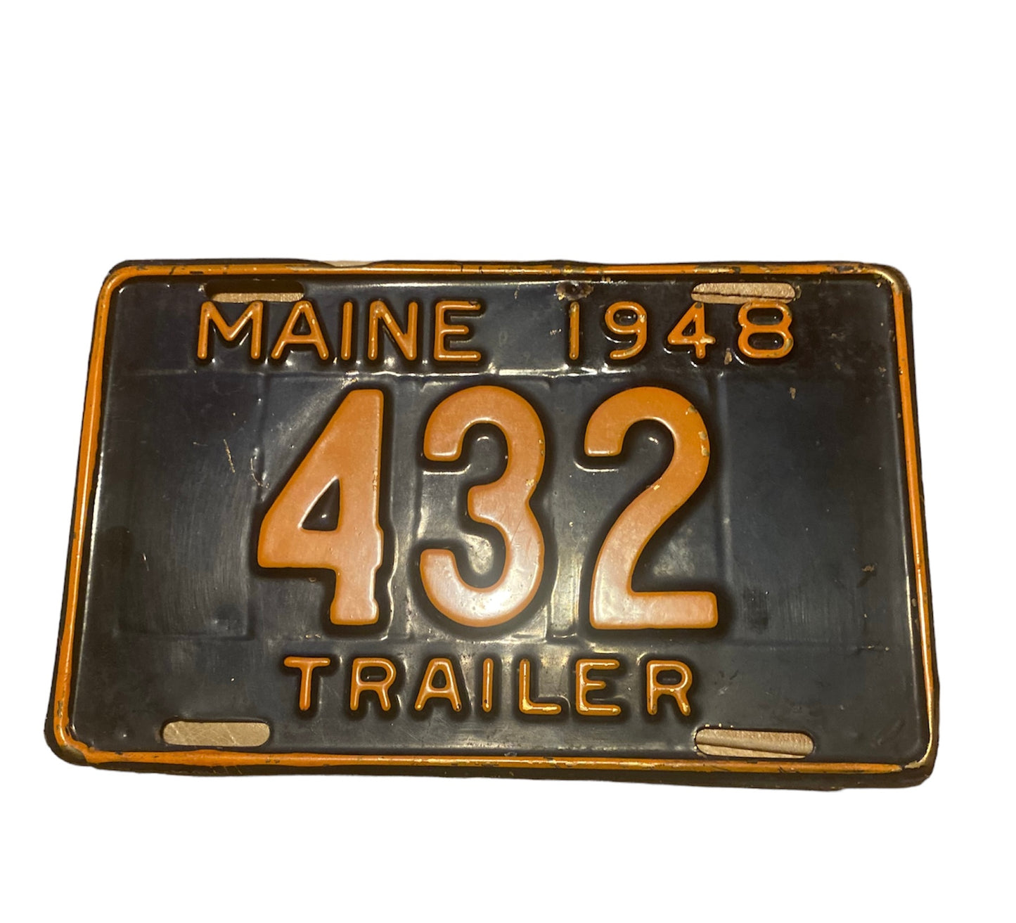 1948 MAINE TRAILER LICENSE PLATE