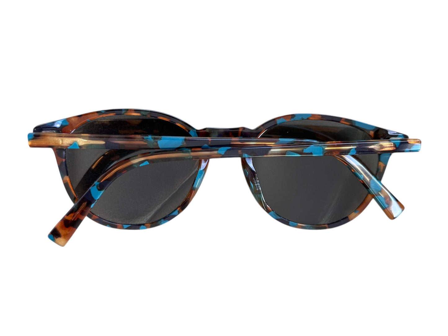 Warby Parker Eyeglasses Butler M 238 Teal Tortoise Panto Frame 52- 19 145