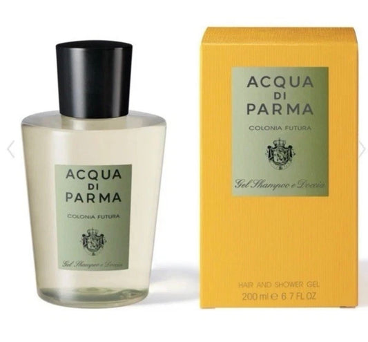 Authentic Acqua Di Parma Colonia Futura For Unisex Hair And Shower Gel