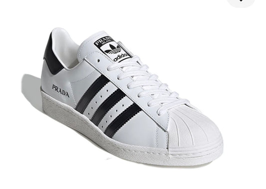 Adidas Prada x Superstar 'White Black' US 8.5 FW6680 Unisex