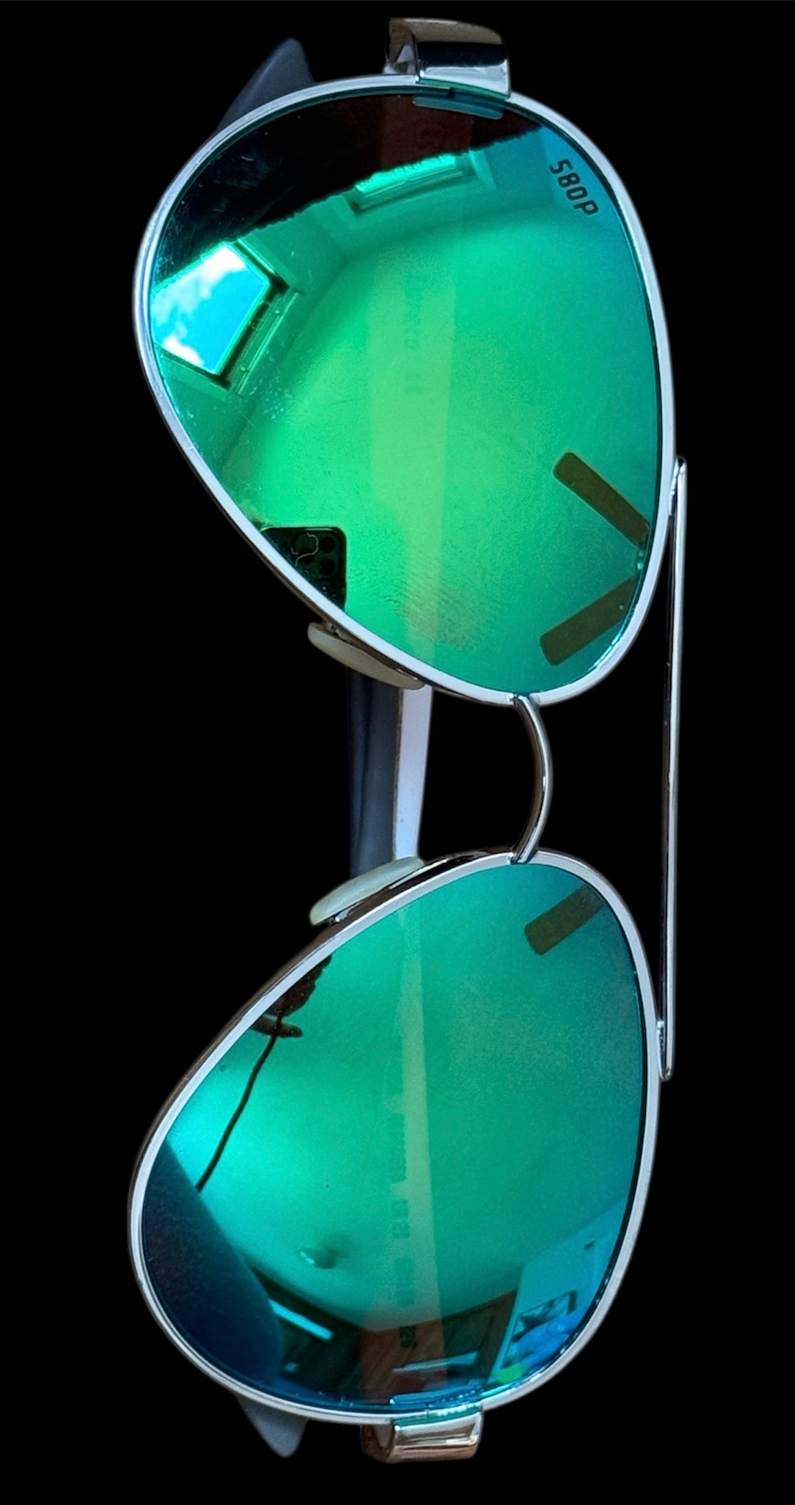 Costa LORETO Palladium Frame Green Mirror Polarized Glass 580P Lenses D6S4006 40060556 LR 21 56-14 126