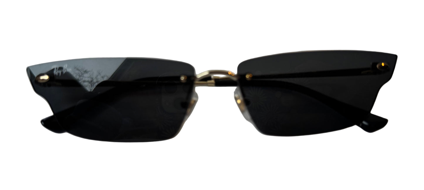 Ray-Ban RB3731 Anh GeometricLight GoldSunglasses Bio-Based 66-15 145 3N Gold/Grey