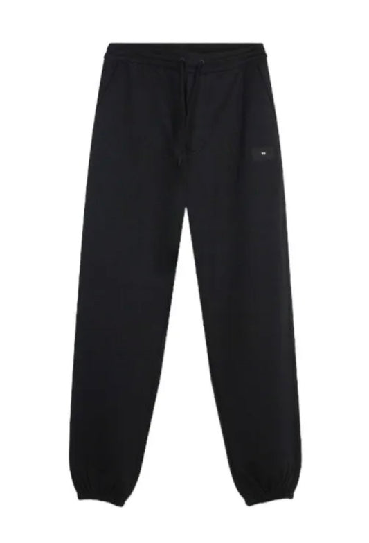 Authentic adidas Y-3 Organic Cotton Terry Cuff Straight Pants Us S Black