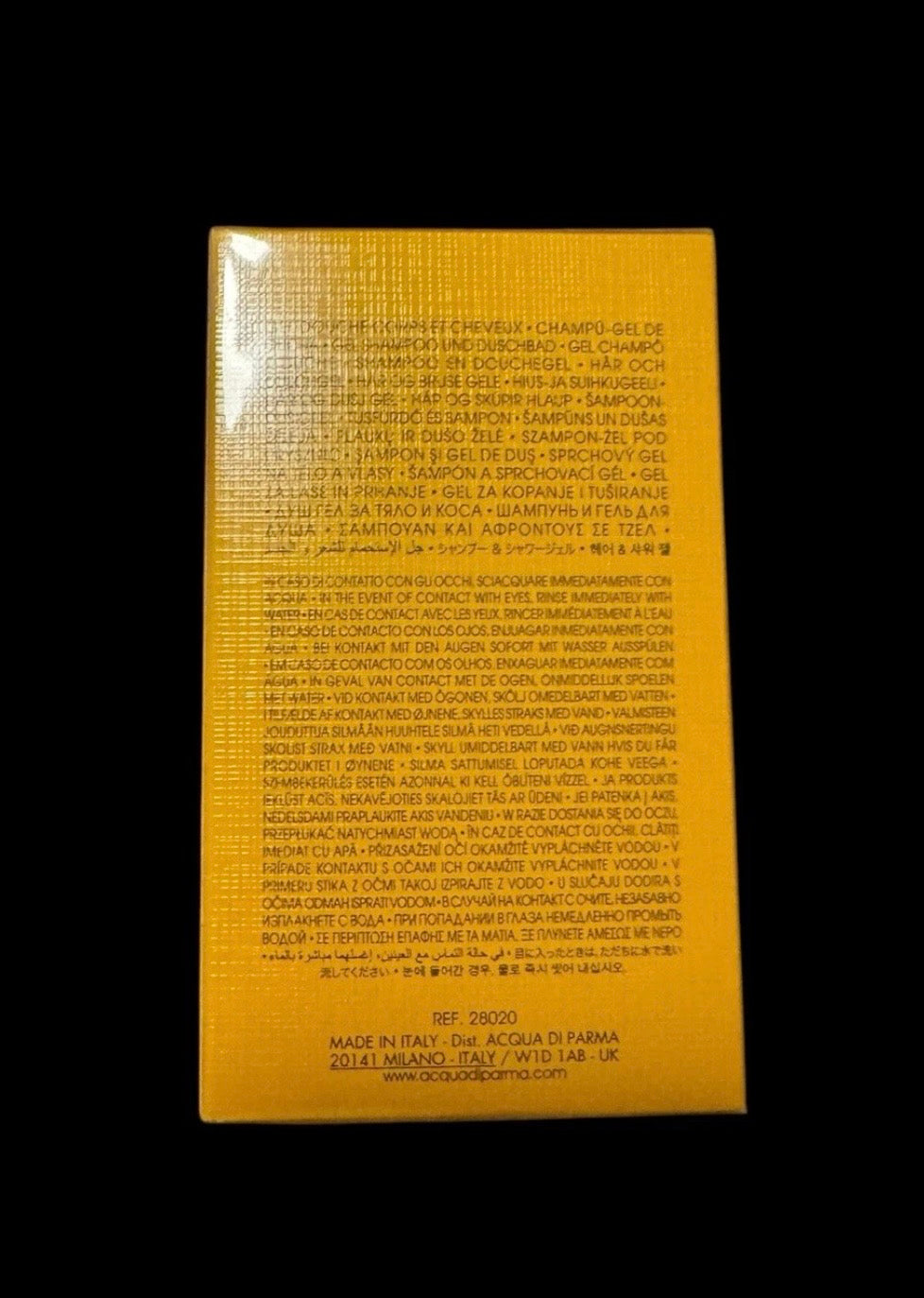 Authentic Acqua Di Parma Colonia Futura For Unisex Hair And Shower Gel