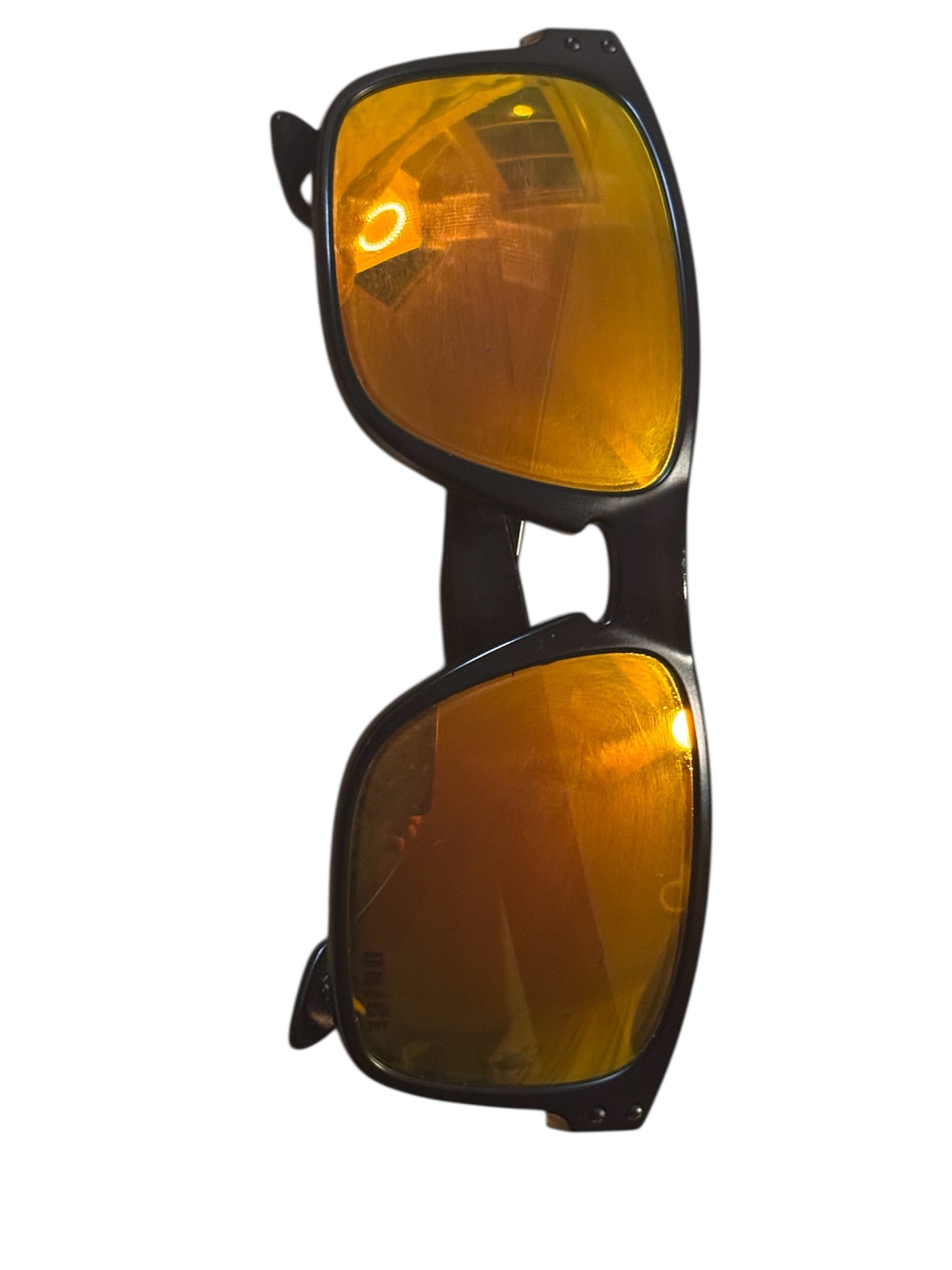 Oakley Holbrook™ OO9417 Sunglasses Black/Prizm Ruby Polarized Gold Logo