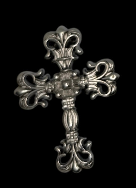 Vintage CHROME HEARTS STERLING CROSS,1991 2.5” Long approx.