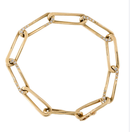 Cartier Link Bracelet - Link, Bracelets Marked Paris 68173 750 Gold