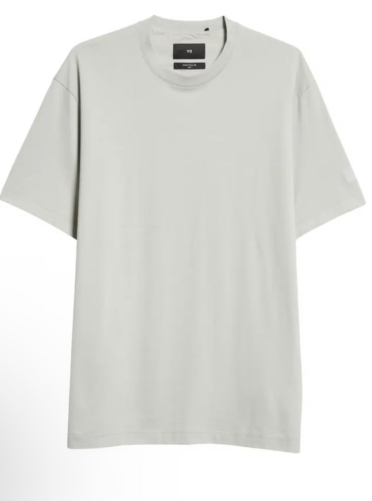 Y-3 RELAXED TEE - WONDER SILVER