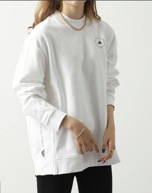 adidas Stella McCartney Sweatshirt H59978 White