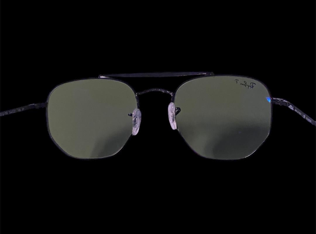 💯 % Authentic Ray Ban RB3648 THE MARSHAL 002/58 54-21 145 3P Polarized